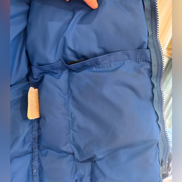 VINTAGE Schott NYC 1970s Sportswear Down Et Plume Puffer Vest - Picture 5 of 8